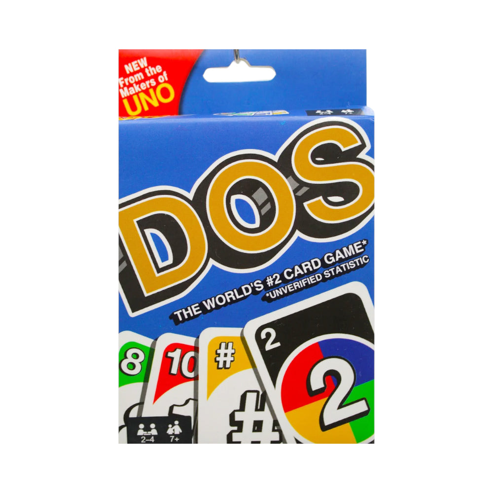 0129D UNO CARDS DOS VERSION Default Title - MamasJan Toys