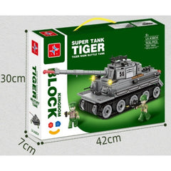 LX-A3604 SUPER TANK TIGER BLOCKS 506PCS Default Title - MamasJan Toys