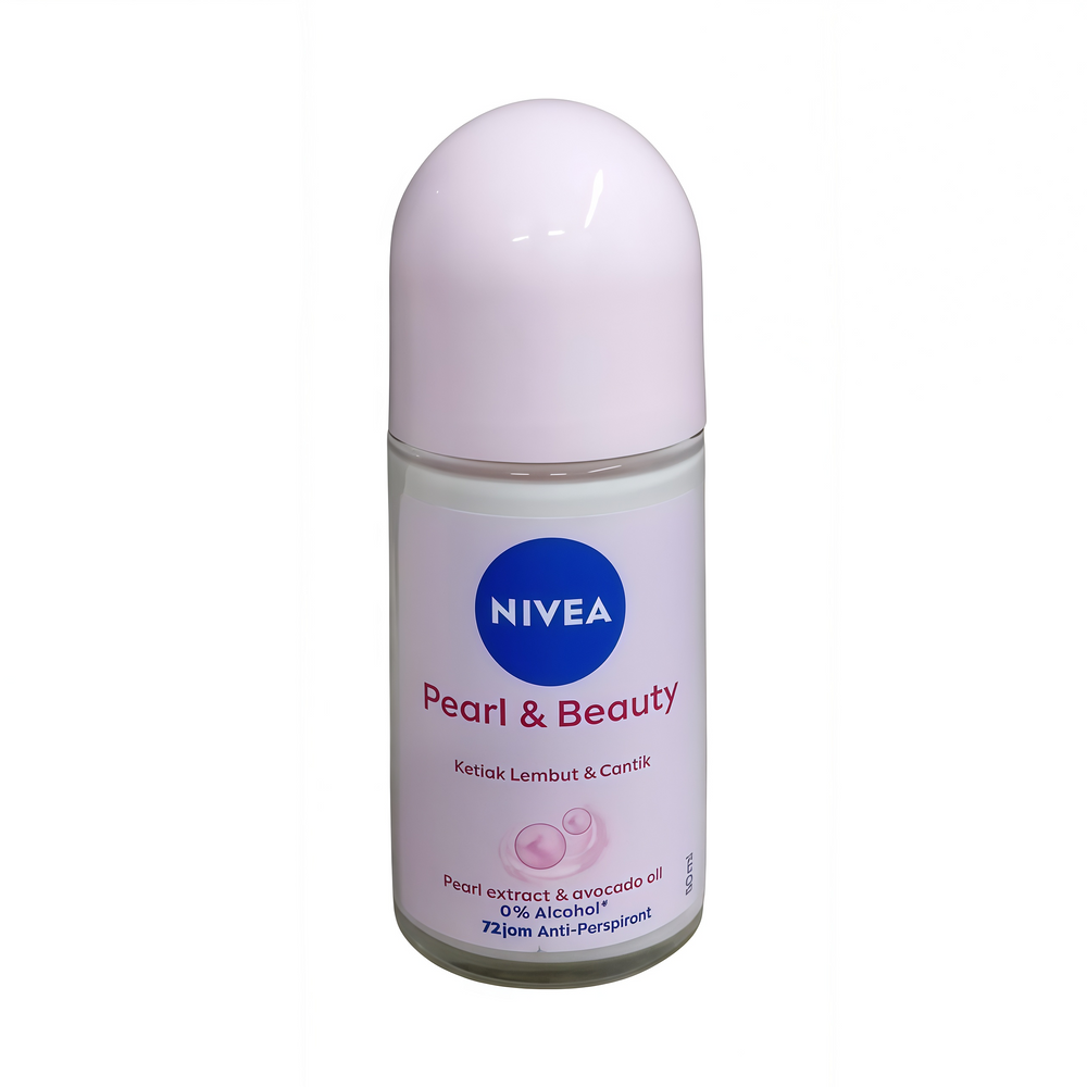 NIVEA ROLL ON PEARL & BEAUTY PEARL EXTRACT & AVOCADO OIL 50 Default Title - MamasJan Grocery Nonfood
