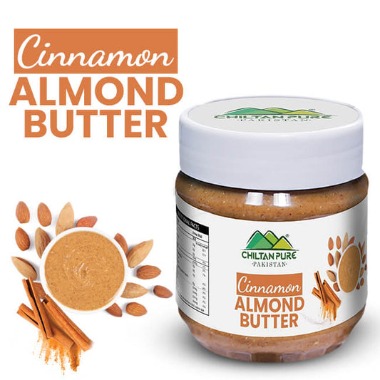 Cinnamon Almond Butter - Naturally Nutty & Perfectly Spiced