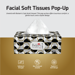 BE JAAN POP UP WHITE 150 X 2 PLY Default Title - MamasJan Grocery Nonfood