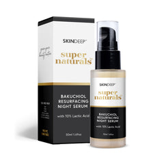 BAKUCHIOL RESURFACING NIGHT SERUM - WITH 10% LACTIC ACID 50M Default Title - MamasJan Makeup
