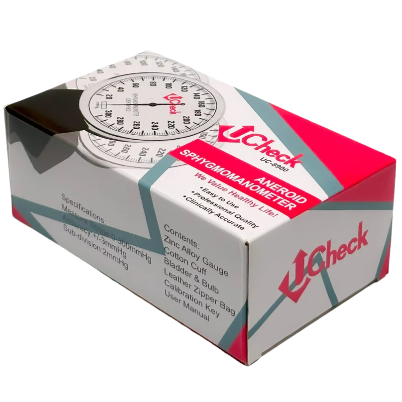 Bp Apparatus Sphygmomanometer Aneroid Dial Type Uchek - The Healthcare Shop Pakistan