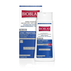 Bioblas Zinc + Menthol Shampoo 360ml