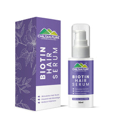 Biotin Hair Serum - Your Secret to Voluminous, Shiny, and Smooth Hair - Say Goodbye to Hair Fall and Baldness