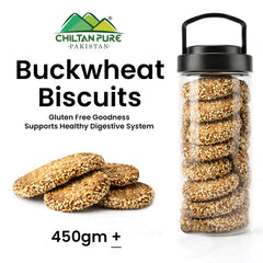 Buckwheat Biscuit / Buckwheat Cookies / Made With Organic Desi Butter, Bakery Biscuit