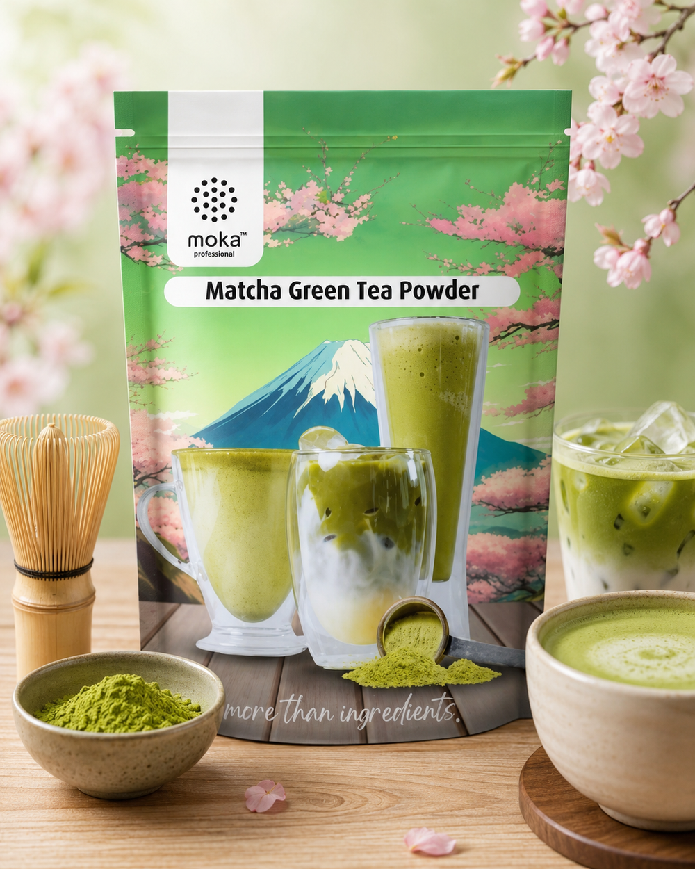 MOKA MATCHA POWDER 100 GM Default Title - MamasJan Grocery