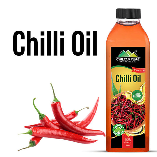 Chilli Oil - Best Option for Cooking, Spice Up Your Taste Buds, Good for Heart Health, Rich in Vitamins & Iron