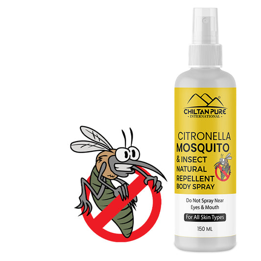 Citronella Mosquito Natural Repellent Body Spray – Works against mosquito, Eliminate infections, Contain Anti-inflammatory properties – 100% natural