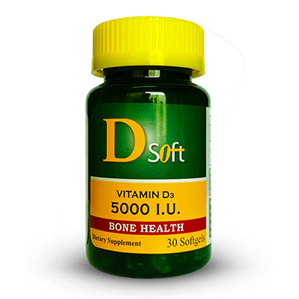 D-Soft Softgels 5000Iu (1 Bottle = 30 Softgels)