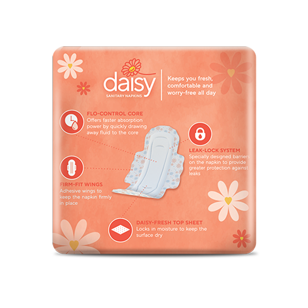 Daisy Ultra Super Saver Sanitary Pads Long 16Pcs