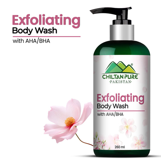 Exfoliating Body Wash with AHA / BHA – Smooth, Clear, Glowing Skin