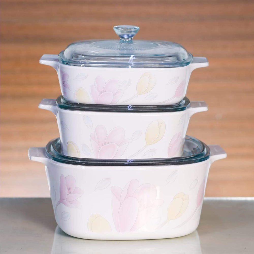 DONGA SET CORNINGWARE 6PC ELEGANT CITY A140EC SET Default Title - MamasJan Crockery