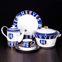 DINNER SET 85PC ROYAL BISTRO 85-677B BASIC Default Title - MamasJan Crockery