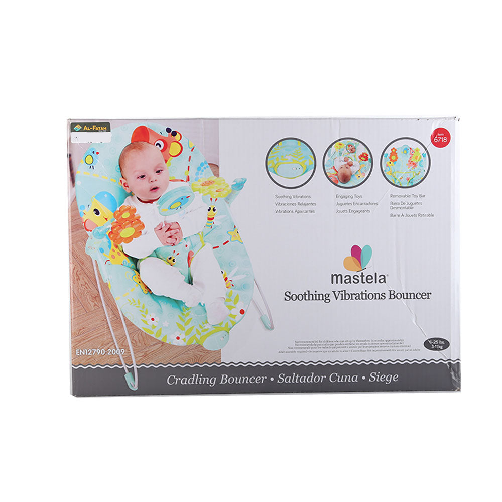 Mastela Soothing Bouncer 6718 T.T Default Title - MamasJan Toys