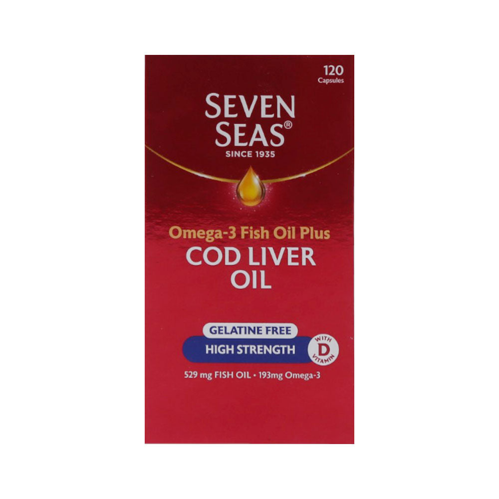 Seven Seas Cod Liver Oil Gelatin Free Default Title - MamasJan Medicine