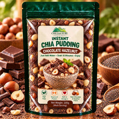 Instant Chia Pudding – chocolate hazelnut – 200g