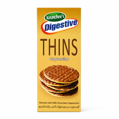 KRUNCHEES DIGESTIVE THINS CAPUCINO 180 GM Default Title - MamasJan Grocery Food