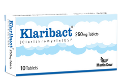 Klaribact Tablets 250mg (1 Box = 1 Strip)(1 Strip = 10 Tablets)