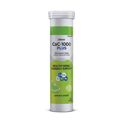 Cac 1000 Plus Effervescent Lemon Flavour Tablets (1 Bottle = 20 Tablets)
