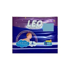 Leo Baby Diapers Super Mega Pack Size 5 X-Large 60Pcs