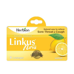 Linkus Nova Lozenges Lemon (1 Strip = 8 Lozenges)
