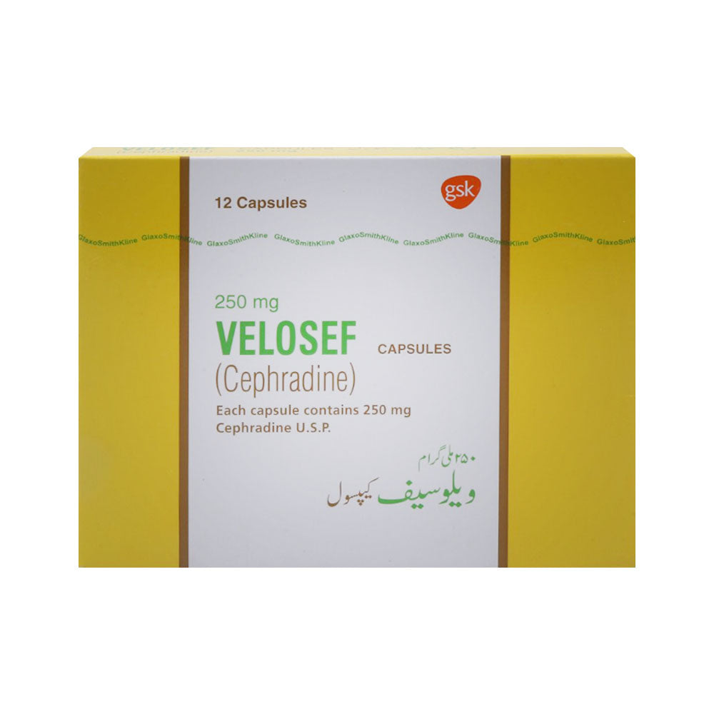 VELOSEF 250MG CAP Strip - MamasJan Medicen