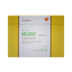 VELOSEF 250MG CAP Strip - MamasJan Medicen
