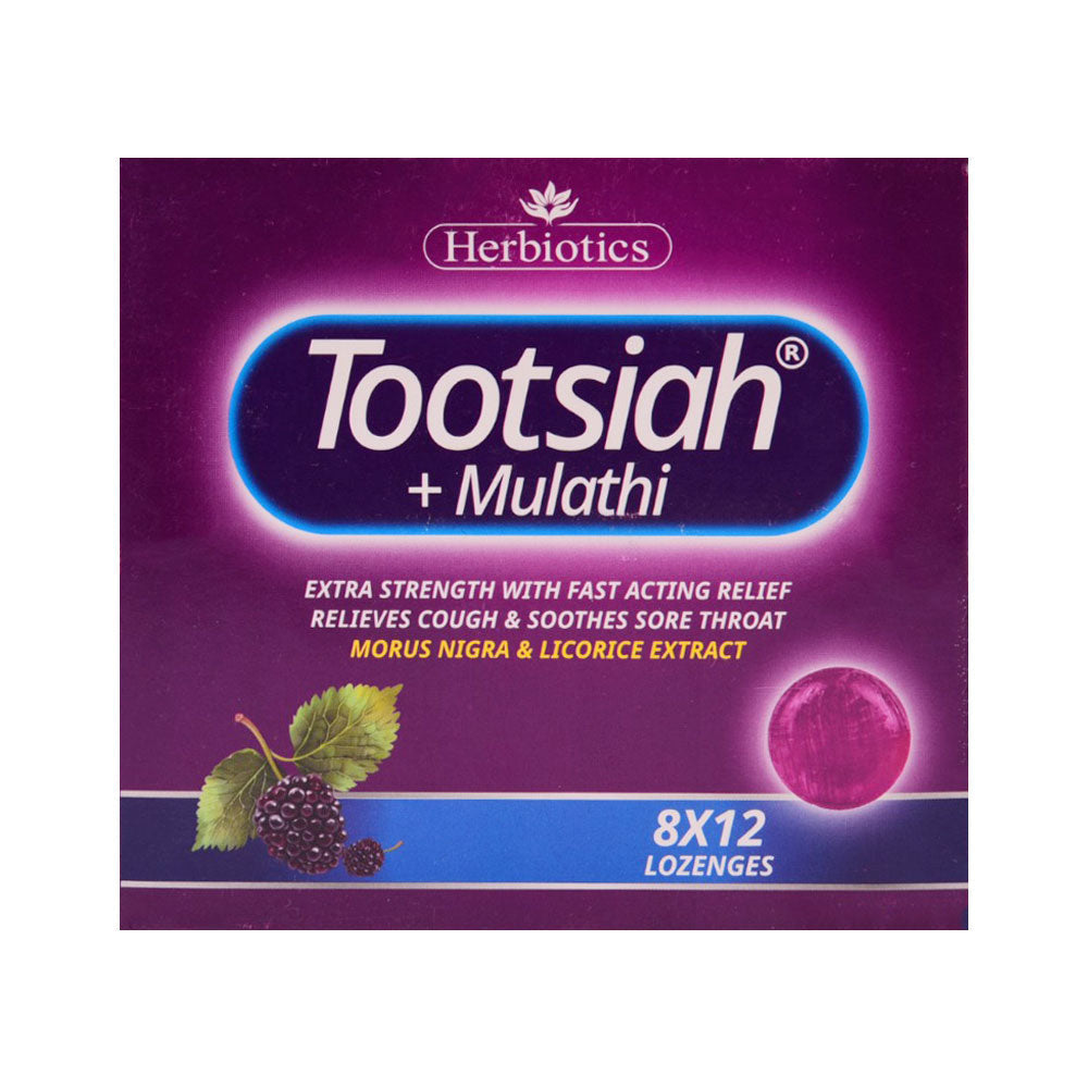HERBIOTICS TOOTSIAH LOZENGES 8*12 Box - MamasJan Medicen