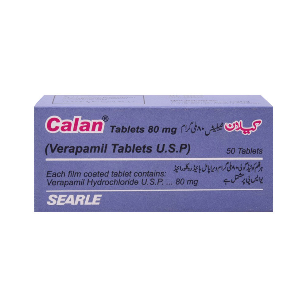 CALAN 80MG TAB Stip - MamasJan Medicen