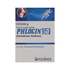 PHLOGIN 50MG CAP 20S Strip - MamasJan Medicen