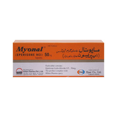 MYONAL TAB Strip - MamasJan Medicen