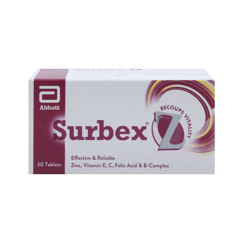 SURBEX Z TAB 30S Default Title - MamasJan Medicen