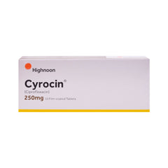 CYROCIN 250MG TAB 10S Default Title - MamasJan Medicen