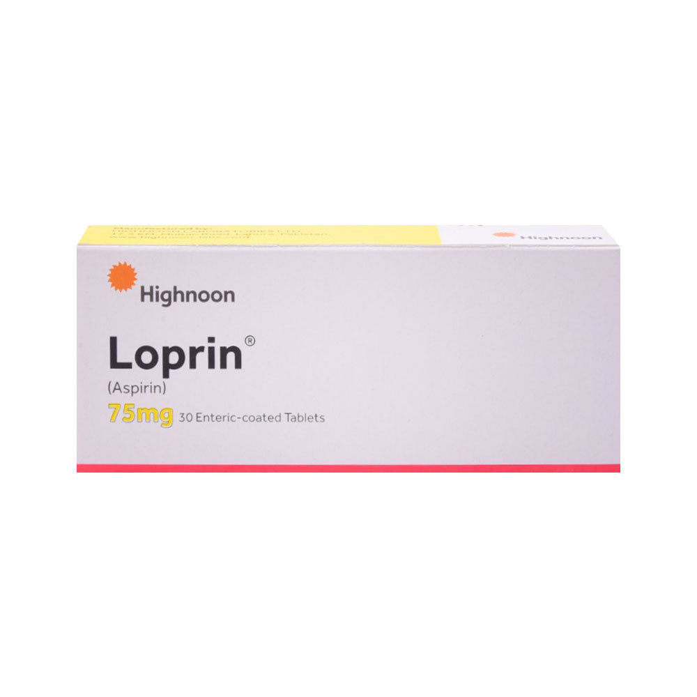 LOPRIN 75MG TAB 30S Strip - MamasJan Medicen