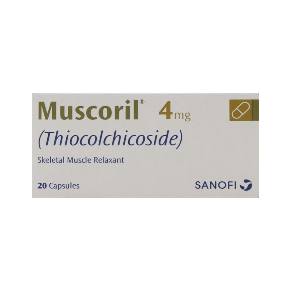 MUSCORIL CAP (AVENTIS) Strip - MamasJan Medicen