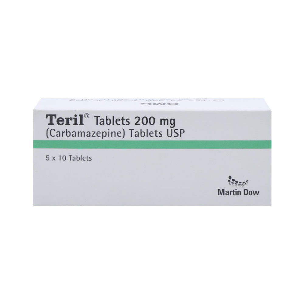 TERIL 200MG TAB 50S Strip - MamasJan Medicen
