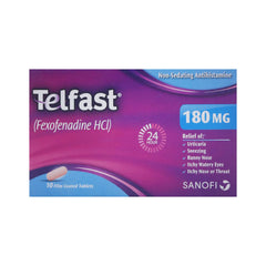 TELFAST 180MG TAB Default Title - MamasJan Medicen