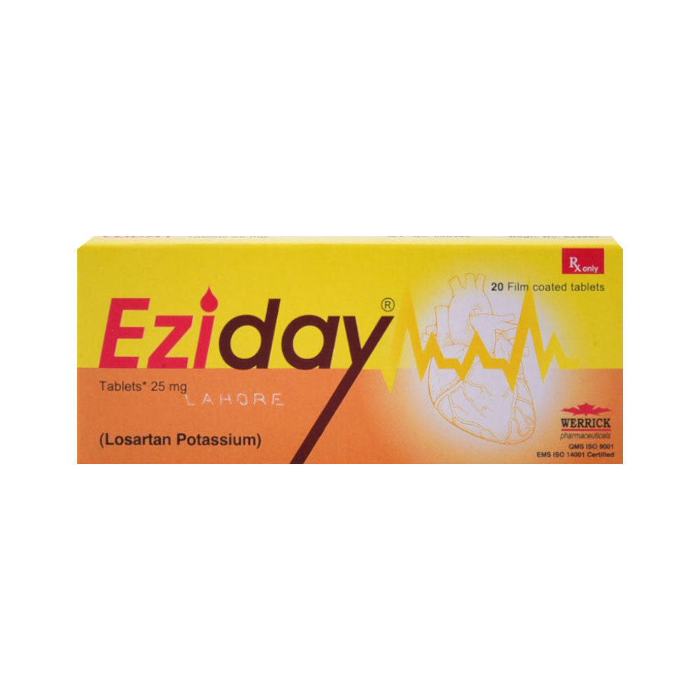 EZIDAY 25MG TAB Default Title - MamasJan Medicen