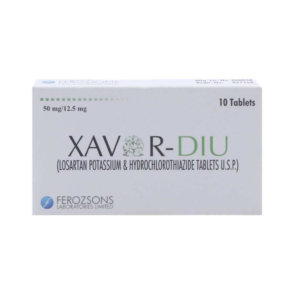 XAVOR DIU 50MG TAB Default Title - MamasJan Medicen