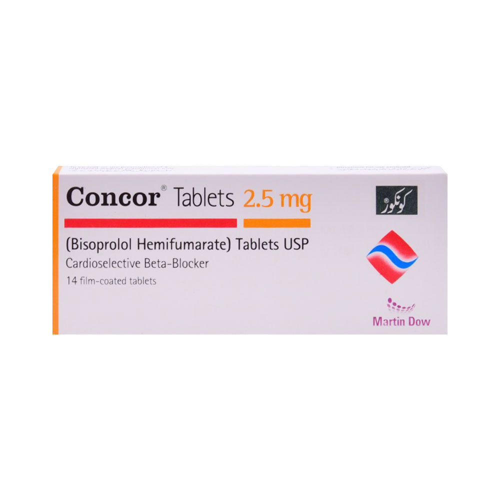 CONCOR 2.5MG TAB Default Title - MamasJan Medicen