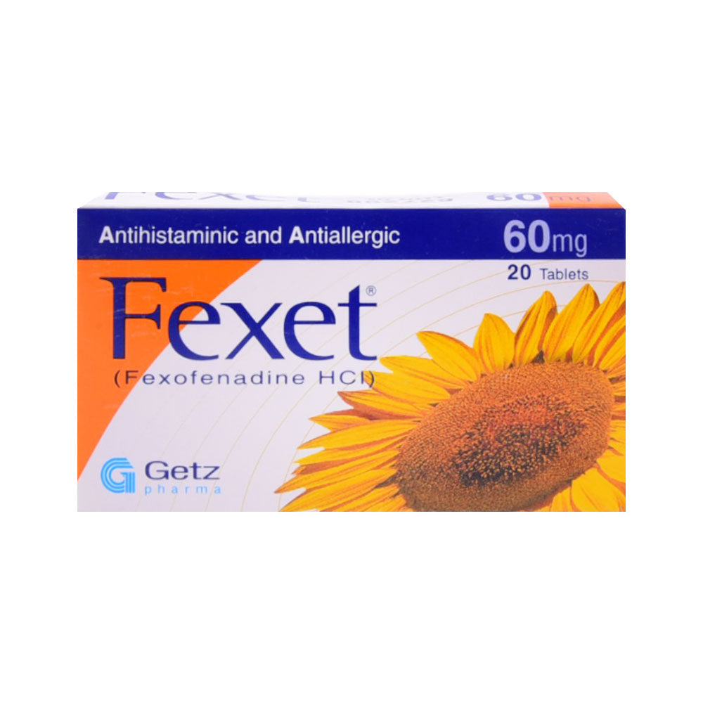 FEXET 60MG TAB $20 Strip - MamasJan Medicen