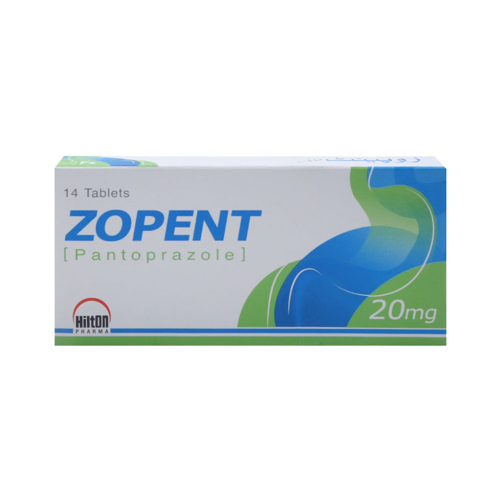ZOPENT 20MG TAB Strip - MamasJan Medicen