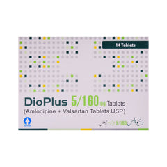 DIOPLUS 5/160MG TAB Strip - MamasJan Medicen