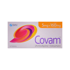 COVAM 5MG/160 TAB Strip - MamasJan Medicen
