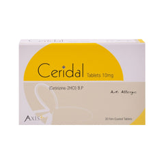 CERIDAL 10MG TAB 30S Strip - MamasJan Medicen