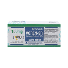 VOREN SR 100MG TAB Strip - MamasJan Medicen