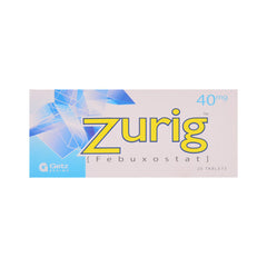 ZURIG 40MG TAB Stip - MamasJan Medicen