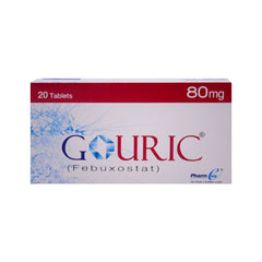 GOURIC 80MG TAB 20S Strip - MamasJan Medicen