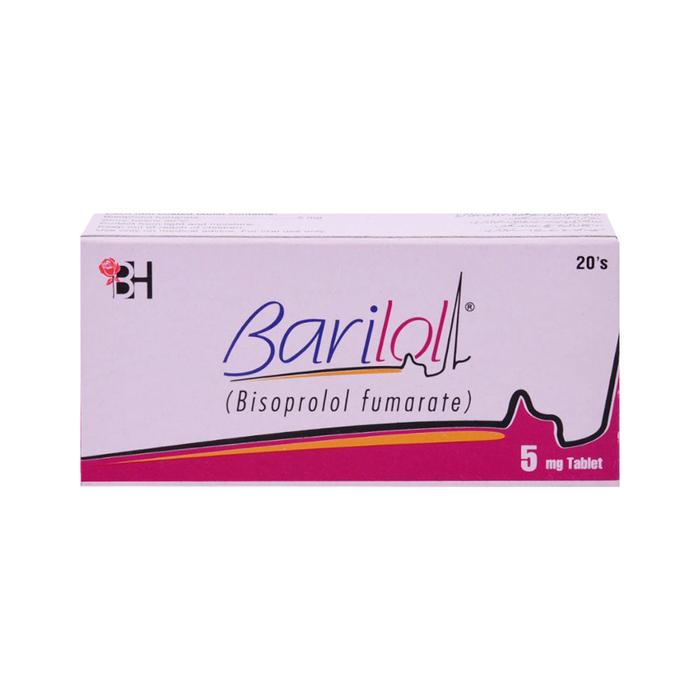 BARILOL 5MG TAB Strip - MamasJan Medicen
